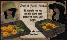 Role Play Item - Crate of Fresh Produce 