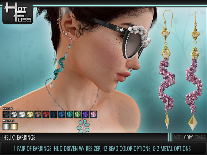 Hot Fuss "Helix" Earrings