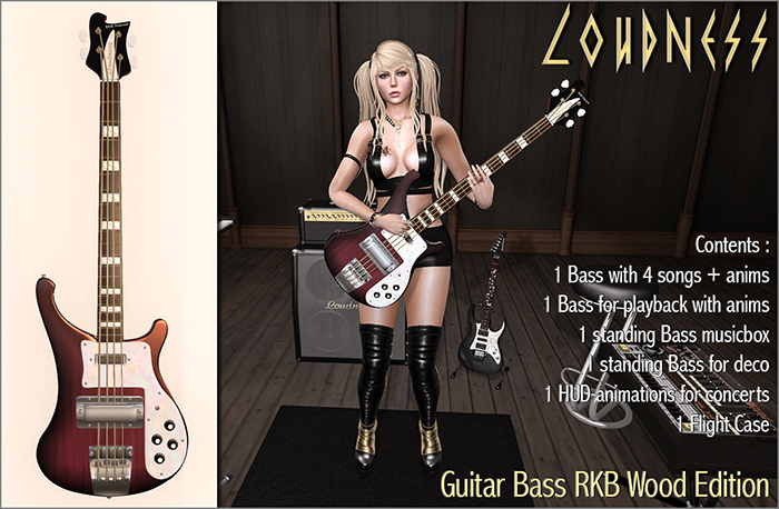 =LD= Guitar Bass RKB Wood Edition