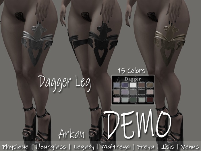 .::Arkan::. Dagger Leg + Fitmesh DEMO