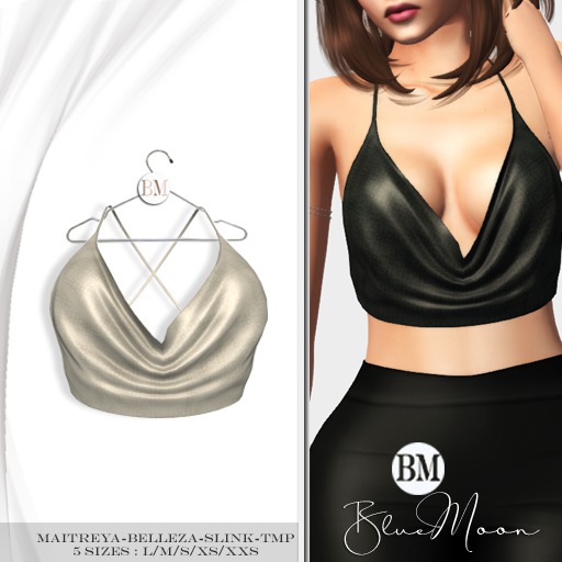  **GIFT**BlueMoon - Top Miranda Pearl