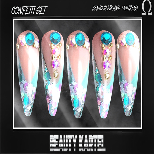 BK - Bento Nails Confetti Set {ADDME}