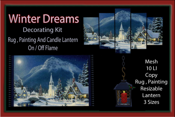 Winter Dreams Decorating Kit