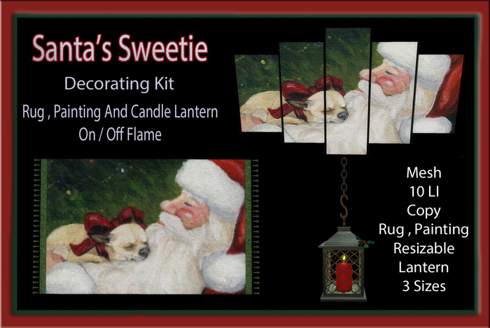 Santa's Sweetie Decorating Kit