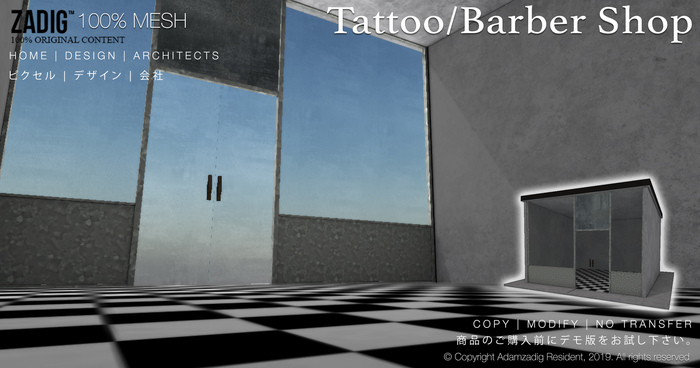 ZADIG - Barber/Tattoo Shop