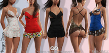 MARGOT Female FATPACK DRESS - MESH - Maitreya Lara, Belleza Freya - Legacy - FashionNatic
