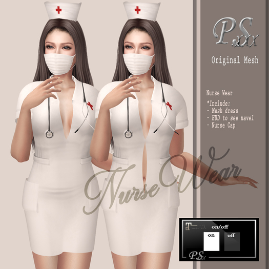 *~PS~*NurseWear(White)