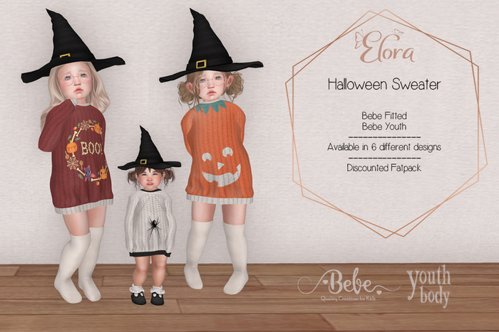 {Elora} Halloween Sweater - Fatpack