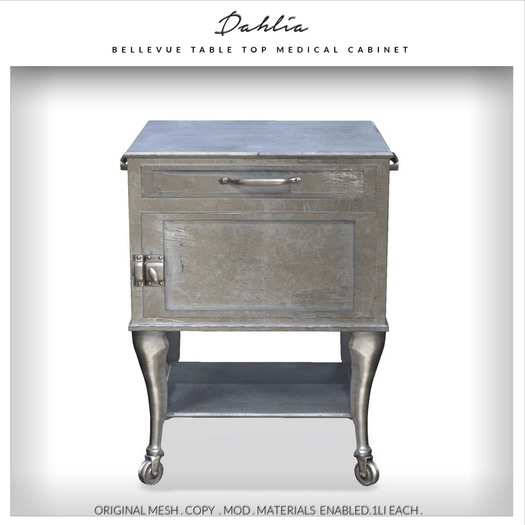 Second Life Marketplace Dahlia Bellevue Table Top Medical