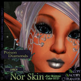 =^.^= Curious Kitties Fantasy Fuzz - Nor Lhach Skin - Poison Diamonds
