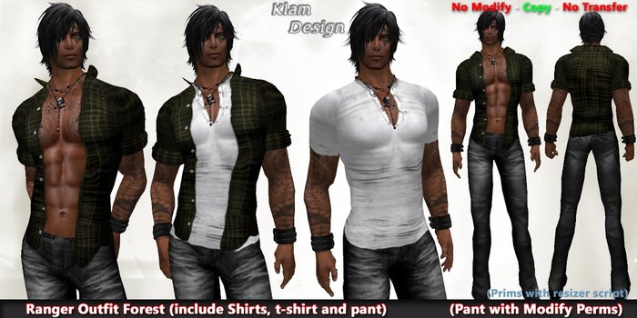 Ranger Outfit Forest - Klam Design