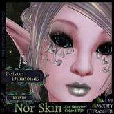 =^.^= Curious Kitties Fantasy Fuzz - Nor Meleth Skin - Poison Diamonds