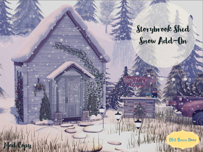 {OBD} Storybrook Shed - Snow Roof Add-On [BOXED]