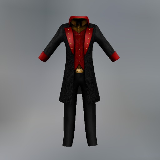 Gothic Vampire King Slink Suit