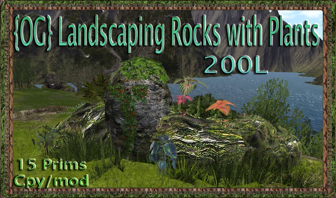 [OG] Landscaping Rock with plants