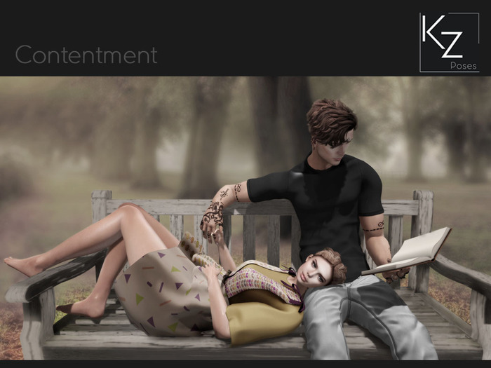 KZ poses - Contentment - Bento couple pose