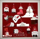 LAGOM - The Christmas Gnomes [Snowman]#12 RARE