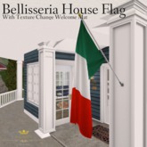 Bellisseria House Flag ~ Texture Change Welcome Mat Set - ITALY (Boxed)