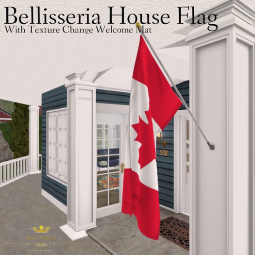 Bellisseria House Flag - CANADA (Boxed)