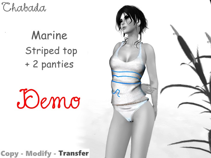Chabada - Marine, Top & Panties [DEMO]
