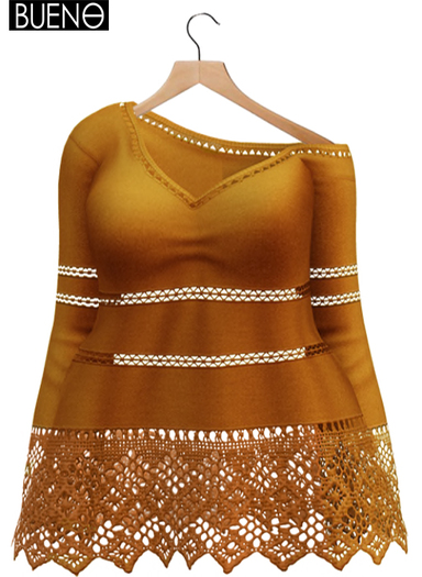 BUENO-Lazy Top-Mustard