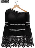 BUENO-Lazy Top-Black