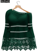 BUENO-Lazy Top-Emerald