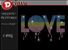 ^^Dejavu^ Full Perm Rhinestone Love   Png 01