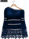 BUENO-Lazy Top-Navy