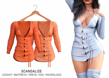 SCANDALIZE. Cahna. Orange