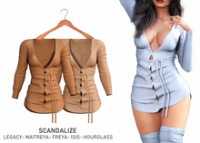 SCANDALIZE. Cahna. Gold