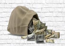 Money Bag 1 Wall Decal - Full Perm