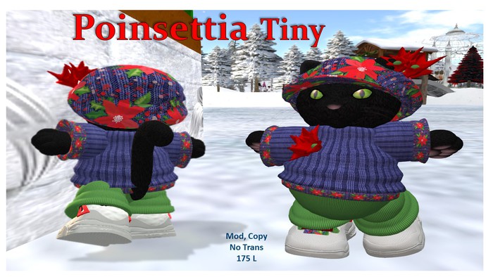Poinsettia Tiny Box