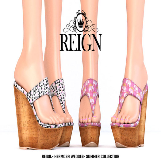 REIGN.- HERMOSA WEDGES- SUMMER COLLECTION