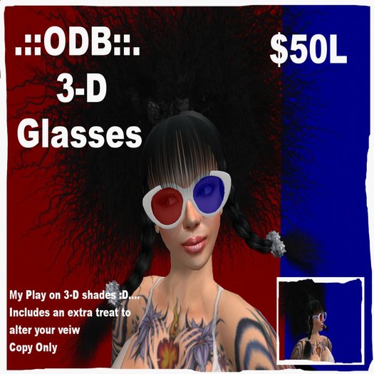 .::ODB::. 3-D Glasses {boxed}