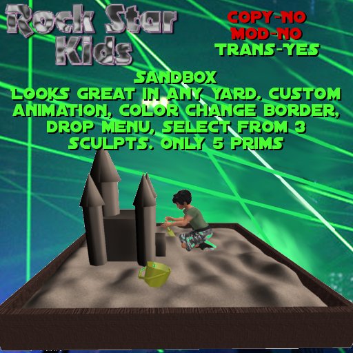 Rock Star Kids Sandbox (BOXED)