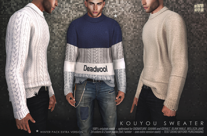 [Deadwool] Kouyou sweater - fall pack