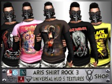 +V8 SHOP+ CLASSIC ROCK SHIRT UNIVERSAL HUD 5 TEXTURES+