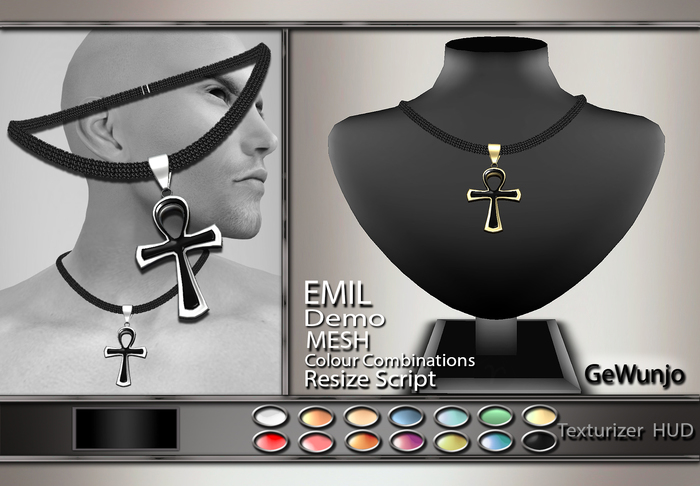 GeWunjo : EMIL male necklace DEMO