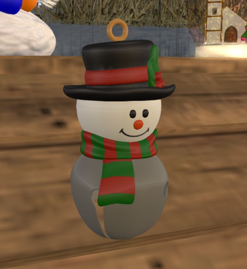 Schneemann Anhaenger