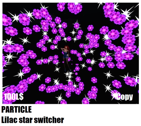 PARTICLE Lilac star switcher