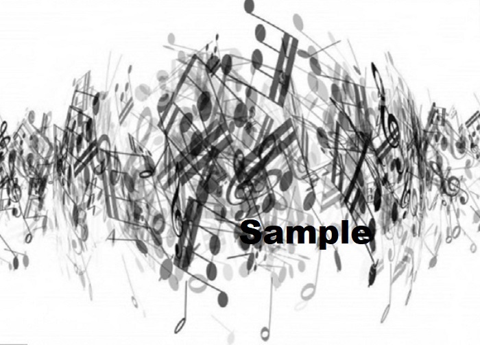 Abstract music notes background Texture CMT