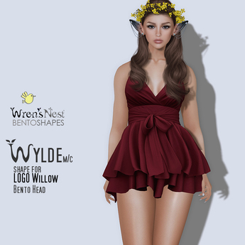 Second Life Marketplace - { wren's nest } Wylde DEMO Shape for LOGO