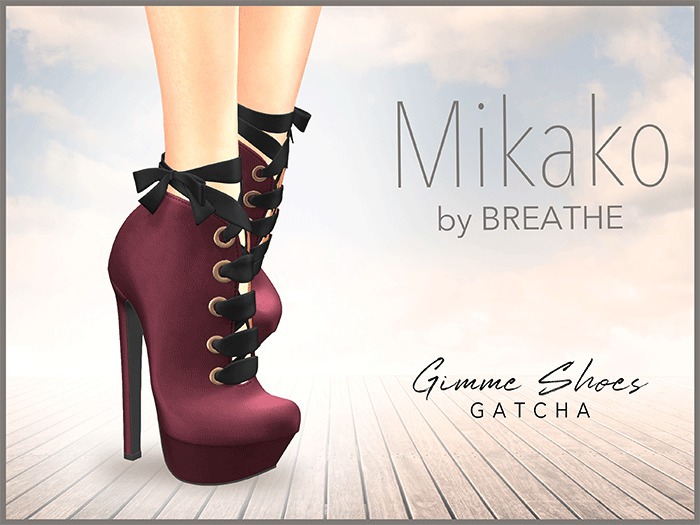 [BREATHE]-Mikako Heels-Wine-M.Lara