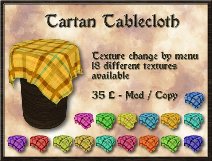 ***TG*** Tartan Altarcloth (BAG)