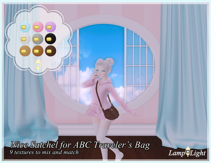 Lamp*Light - Nice Satchel for ABC Traveler's Bag