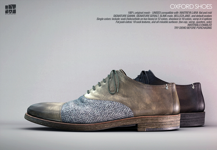 [Deadwool] Oxford shoes - Fat pack