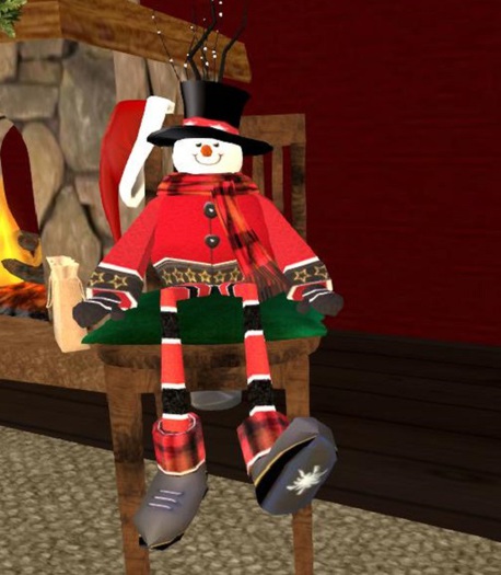 Cerridwen's sitting Snow Doll