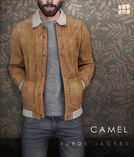 [Deadwool] Suede jacket - camel