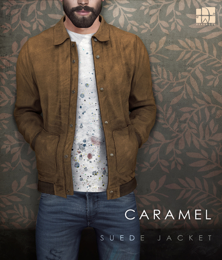 [Deadwool] Suede jacket - caramel